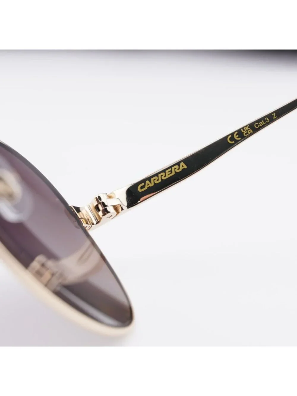 CARRERA 3005/S 006J LA Aviator Sunglasses - Gold / Brown Polarized